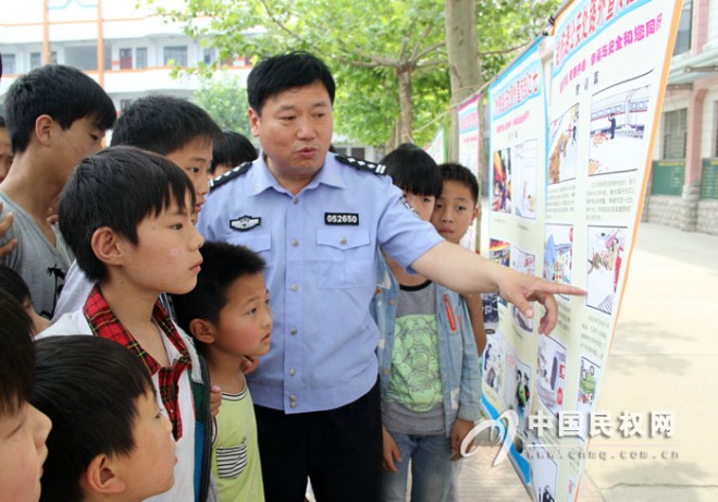 民权县实验小学开展铁路安全教育