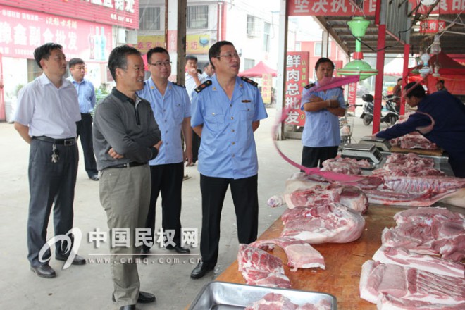 民权县开展双节前食品市场专项检查