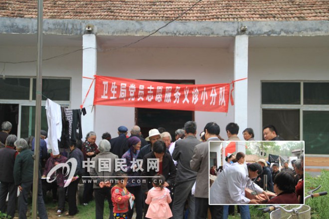 县卫生局进千村联万户积极宣传夏季传染病防控知识