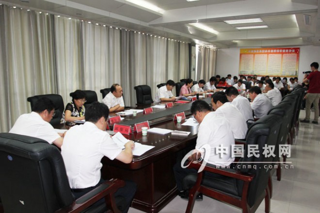 我县召开省市目标考核工作推进会