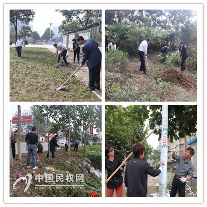 雨过天晴  全县环境综合整治活动迅速升温