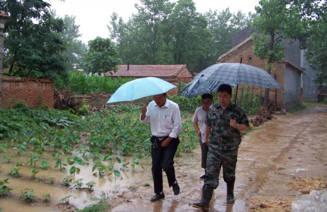 北关镇加强应对暴雨天气确保人民群众生命财产安全